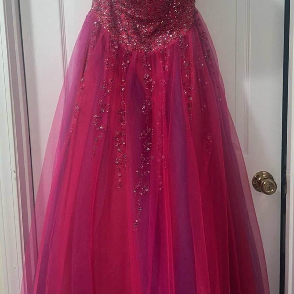 Elegant Pink Tulle Skirt